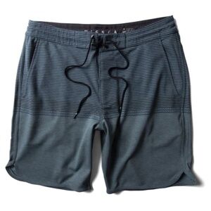Vissla Locker Eco 18.5" Sofa Surfer Shorts-Deep Water - NWT